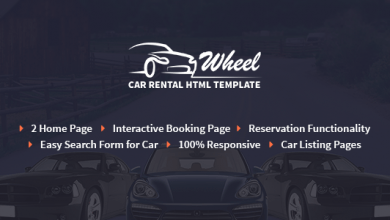 Photo of [Download-S2] Wheel - Car Rental & Booking Responsive and Modern HTML5