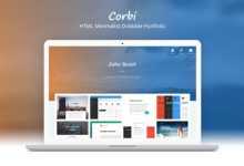 Photo of [Download-S2] Corbi - Creativemarket HTML Dribbble Portfolio