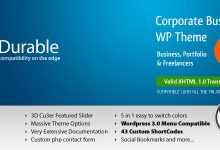 Photo of [Download-S2] Durable 5 in 1 - Business & Portfolio Themeforest Wordpress