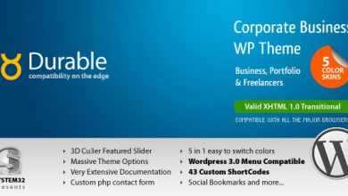 Photo of [Download-S2] Durable 5 in 1 - Business & Portfolio Themeforest Wordpress