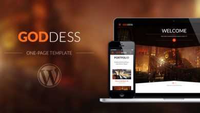 Photo of [Download-S2] Goddess - Multi Purpose & One Page Wordpress Theme