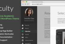 Photo of [Download-S2] Faculty v3.1.5 - Responsive Academic WordPress Theme