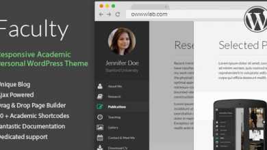 Photo of [Download-S2] Faculty v3.1.5 - Responsive Academic WordPress Theme