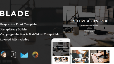 Photo of [Download-S2] Blade - Responsive Email + StampReady Builder