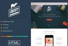 Photo of [Download-S2] Liberty - Creativemarket One Page HTML Template
