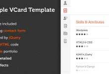 Photo of [Download-S2] Simple - Themeforest Virtual Business Card Template