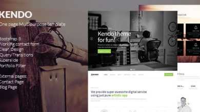 Photo of [Download-S2] Kendo - Themeforest Creative Multipurpose Template