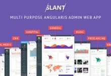 Photo of [Download-S2] Slant v4.2.0 - Multi Purpose AngularJS Admin Web App with Bootstrap