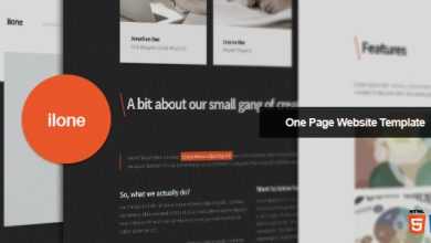 Photo of [Download-S2] Ilone - Themeforest One Page Portfolio Template