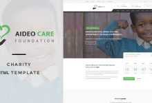 Photo of [Download-S2] Aideo - Non-Profil Charity HTML Template