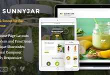 Photo of [Download-S2] SunnyJar v1.2 - Smoothie Bar & Healthy Drinks Shop Theme