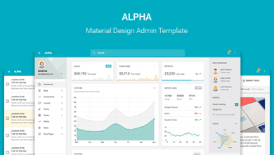 Photo of [Download-S2] Alpha v1.2 - Material Design Admin Template