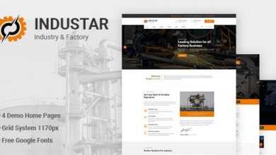 Photo of [Download-S2] Industar v1.0 - Industry & Factory PSD Template