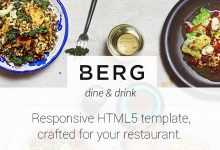 Photo of [Download-S2] Berg - Restaurant Dedicated HTML5 Template