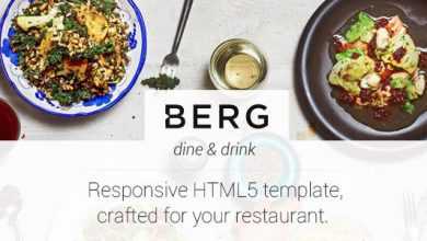 Photo of [Download-S2] Berg - Restaurant Dedicated HTML5 Template