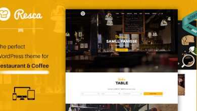 Photo of [Download-S2] Resca v1.11 - WordPress Restaurant Theme