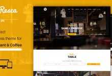 Photo of [Download-S2] Resca v2.0.8 - WordPress Restaurant Theme