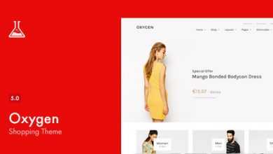 Photo of [Download-S2] Oxygen v5.2.2 - WooCommerce WordPress Theme