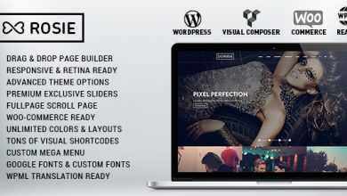 Photo of [Download-S2] ROSIE v3.4 - Multi-Purpose WordPress Theme