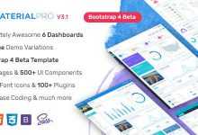 Photo of [Download-S2] MaterialPro v2.2.1 - Material Design Bootstrap 4 Admin Template