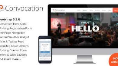 Photo of [Download-S2] Convocation v1.2 - Event and Conference Landing Page
