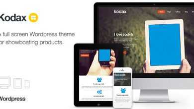 Photo of [Download-S2] Kodax v1.8 - Themeforest WP Full Screen Landing Page