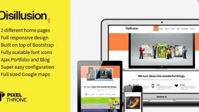 Photo of [Download-S2] Disillusion - Themeforest One Page Responsive Portfolio