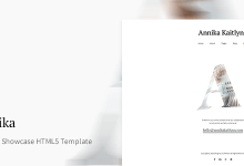 Photo of [Download-S2] Annika - Minimal Showcase Template