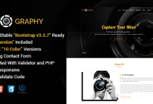 Photo of [Download-S2] TheGraphy v1.0 - Responsive Creative Photography HTML5 Template