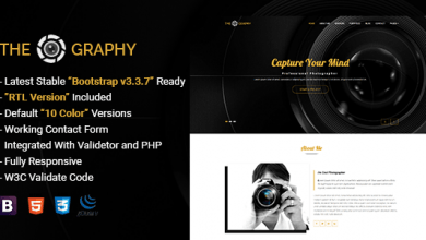 Photo of [Download-S2] TheGraphy v1.0 - Responsive Creative Photography HTML5 Template