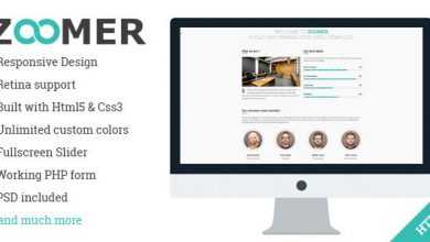 Photo of [Download-S2] Zoomer - Themeforest Onepage Responsive HTML5 Template
