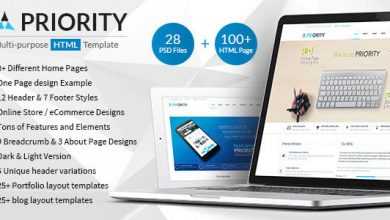 Photo of [Download-S2] Priority v1.4 - Themeforest Multipurpose HTML5 Template