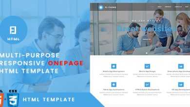 Photo of [Download-S2] Fl - Multi-Purpose Responsive OnePage HTML Template