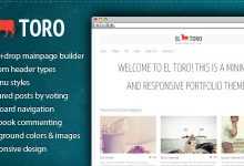 Photo of [Download-S2] El Toro - Themeforest Minimal and Responsive Portfolio Theme