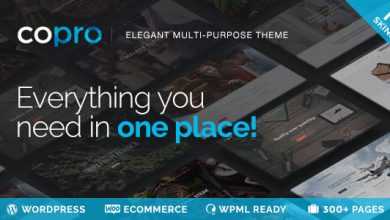 Photo of [Download-S2] CoPro v1.7 - Responsive Multipurpose WordPress Theme