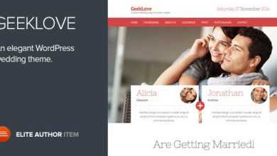 Photo of [Download-S2] GeekLove v2.1.2 - Responsive WordPress Wedding Theme