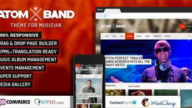Photo of [Download-S2] AtomBand v1.4 - Responsive Dj Events & Music Theme