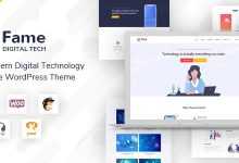 Photo of [Download-S2] Fame v1.1 - Digital Technology/Service WordPress Theme