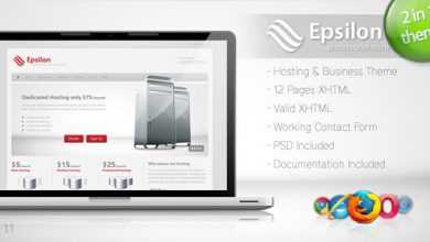Photo of [Download-S2] Epsilon - Themeforest Hosting and Business Template