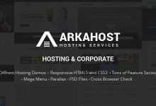 Photo of [Download-S2] Arka Host - Responsive Hosting & Corporate Template