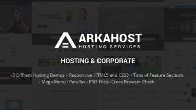 Photo of [Download-S2] Arka Host - Responsive Hosting & Corporate Template