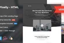 Photo of [Download-S2] Pixeliy v1.2 - Business HTML Landing Page Template