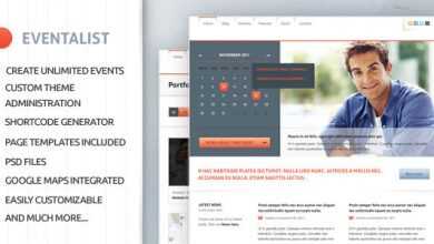 Photo of [Download-S2] Eventalist - Events Themeforest WordPress Theme