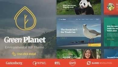 Photo of [Download-S2] Green Planet v1.0.5 - Ecology & Environment WordPress Theme