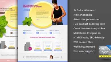 Photo of [Download-S2] FAST E Vitamins Weight Loss Themeforest Landing Page