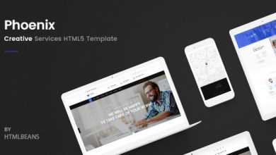 Photo of [Download-S2] Phoenix - Services HTML Template