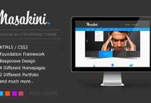 Photo of [Download-S2] Masakini - Multi-purpose Responsive HTML Template