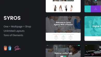Photo of [Download-S2] Syros - Multi-purpose Modern HTML5 Template