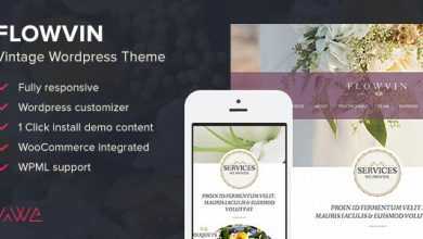 Photo of [Download-S2] FlowVin v1.10.0 - Vintage Flower Shop WordPress Theme