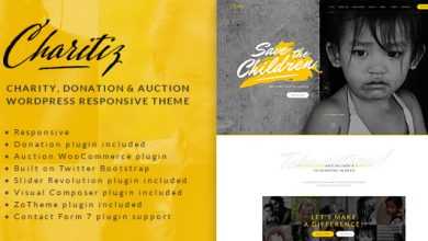 Photo of [Download-S2] Charitiz v1.6 - Charity, Donation & Auction WP Theme